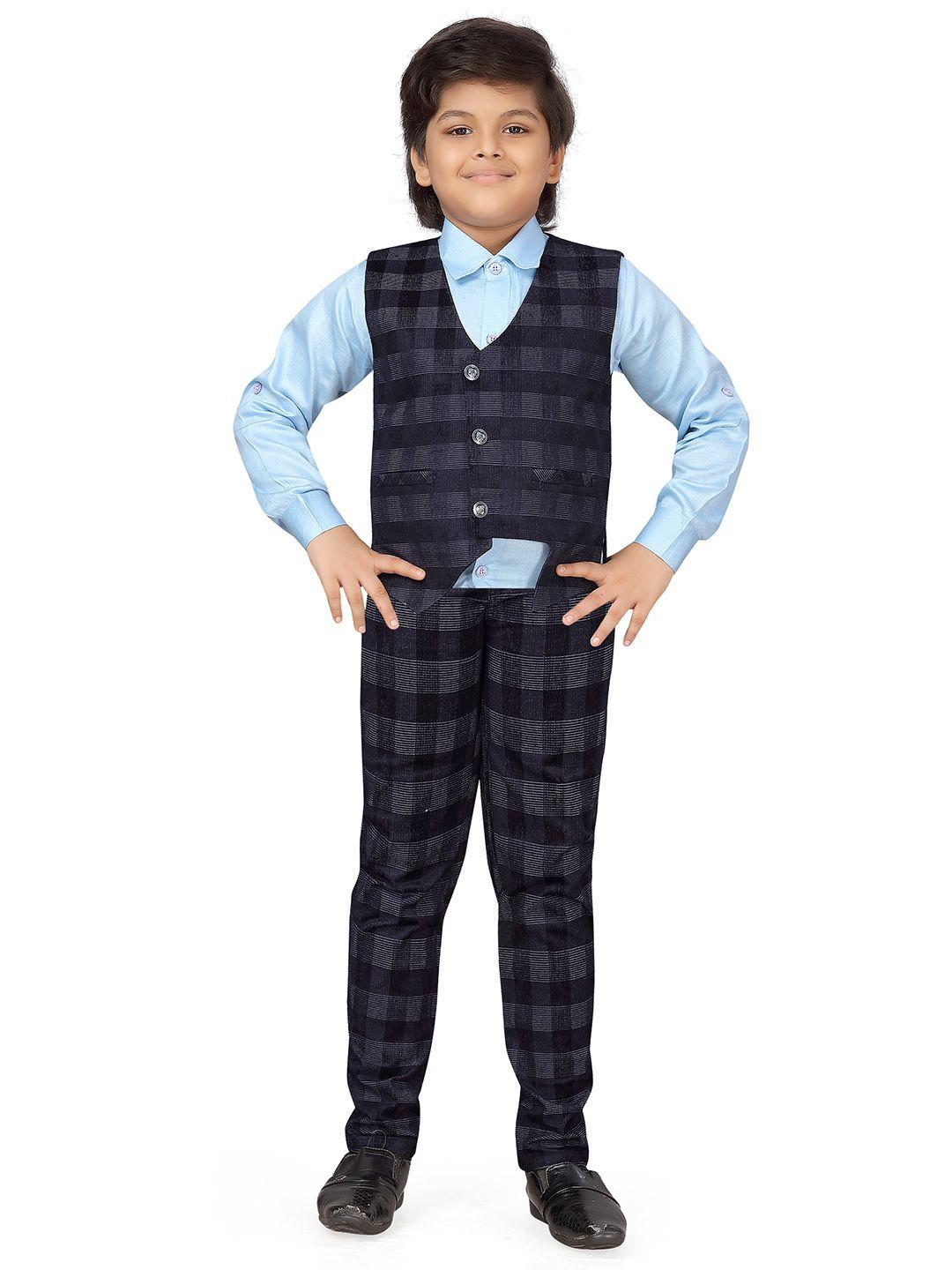 aj-dezines-boys-blue-solid-shirt-with-trousers