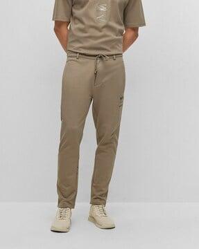 aj collection organic cotton relaxed fit track pants