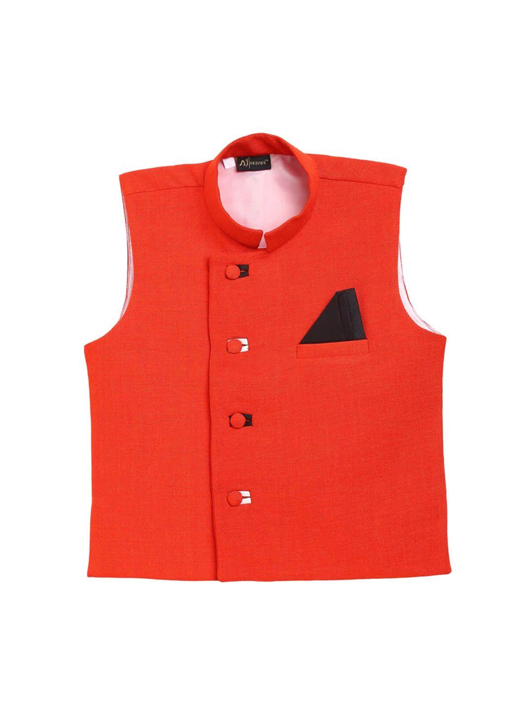 aj dezines boys mandarin collar nehru jacket