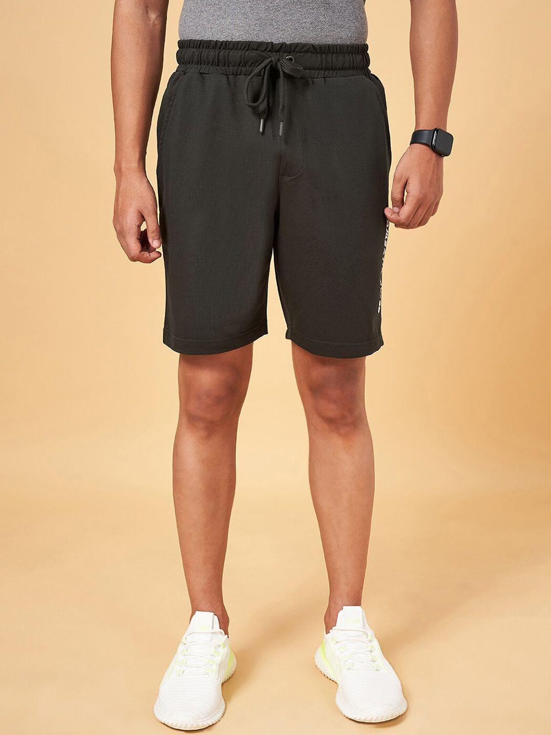 ajile by pantaloons men slim fit mid-rise regular shorts