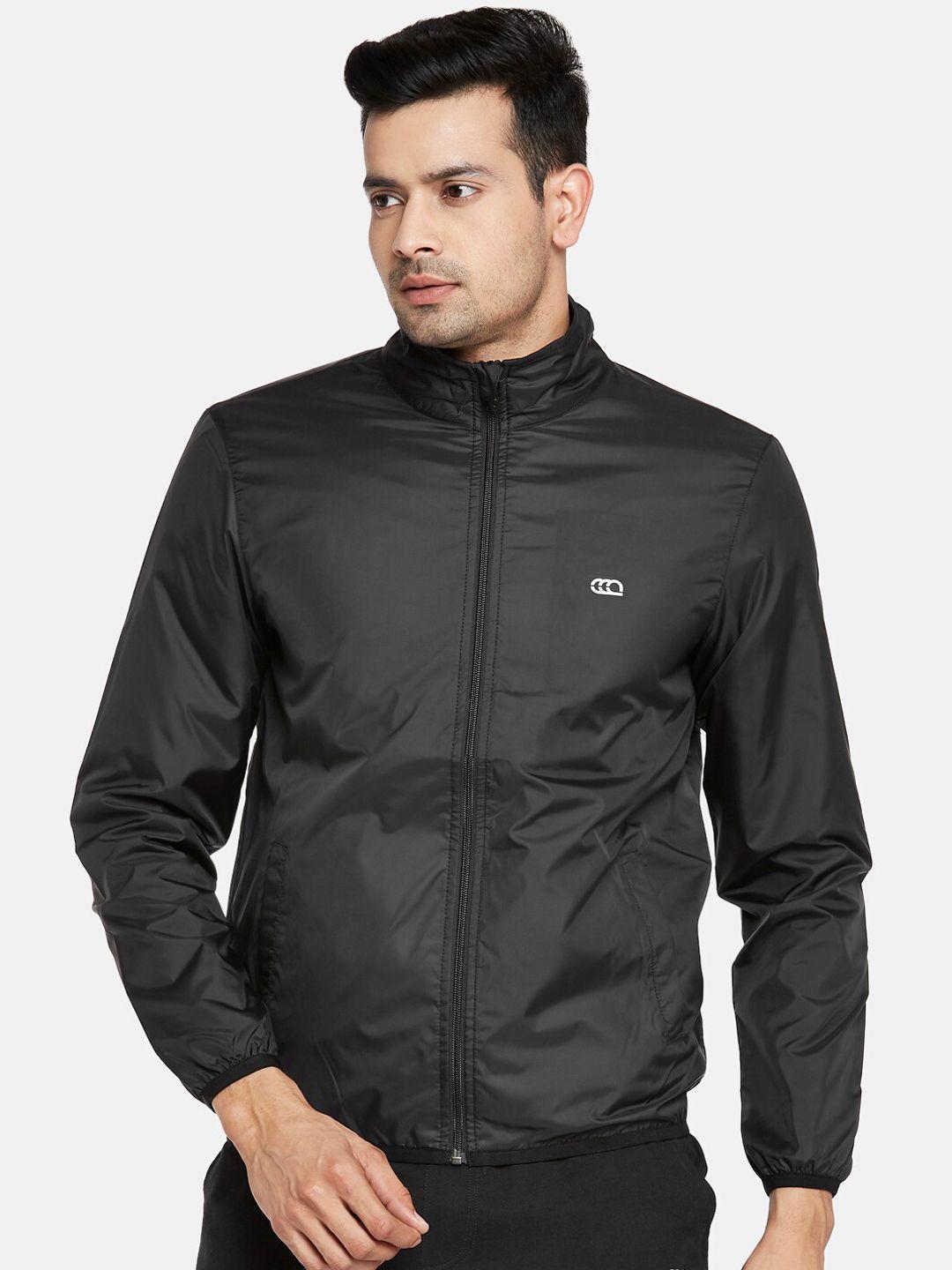 ajile by pantaloons men black sporty jacket