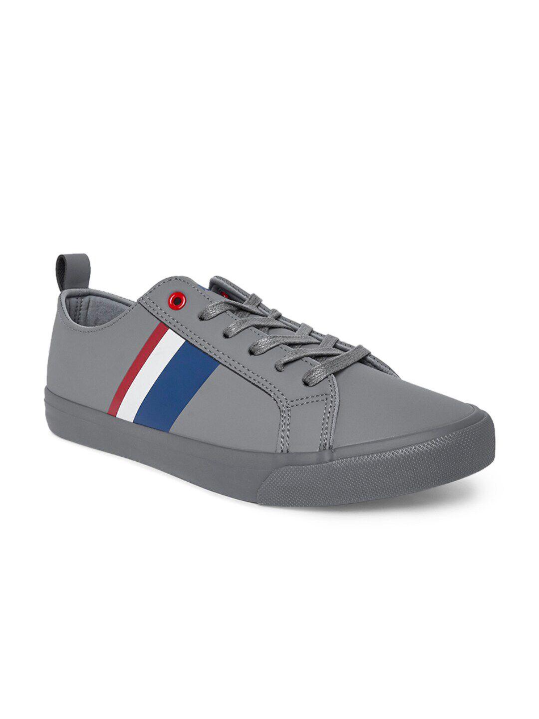 ajile by pantaloons men grey pu sneakers