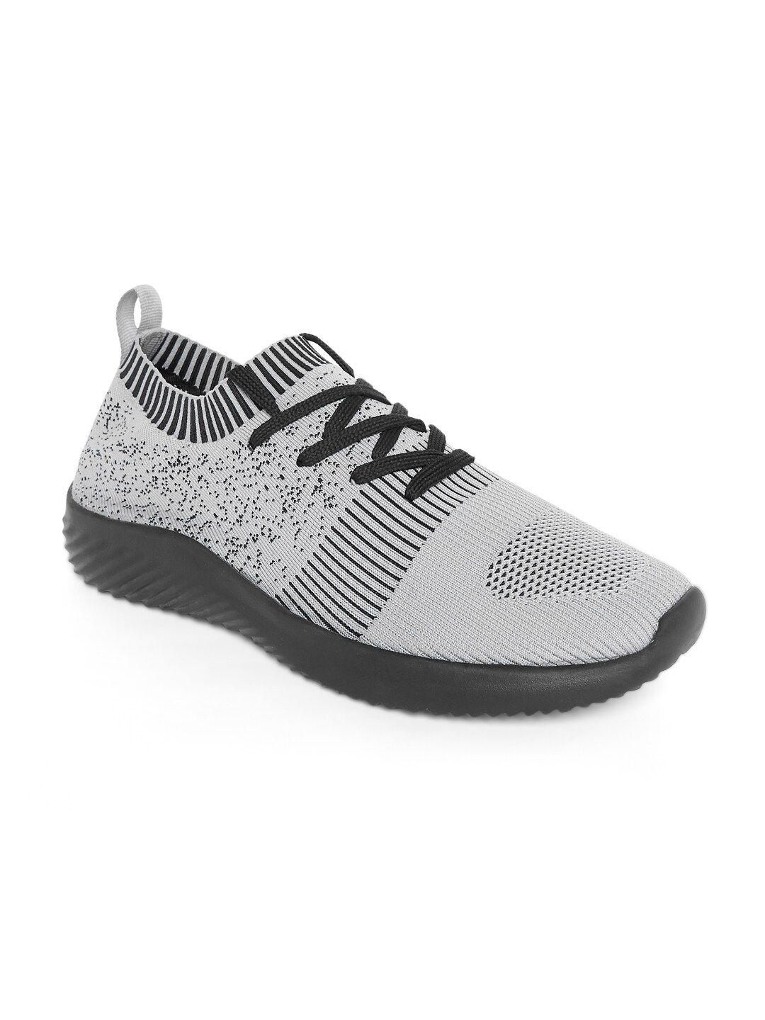 ajile by pantaloons men grey textile running non-marking shoes