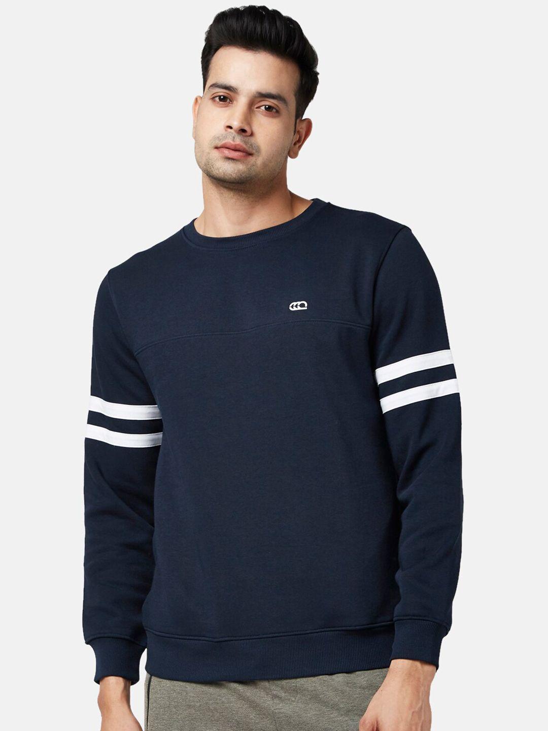 ajile by pantaloons men navy blue sweatshirt