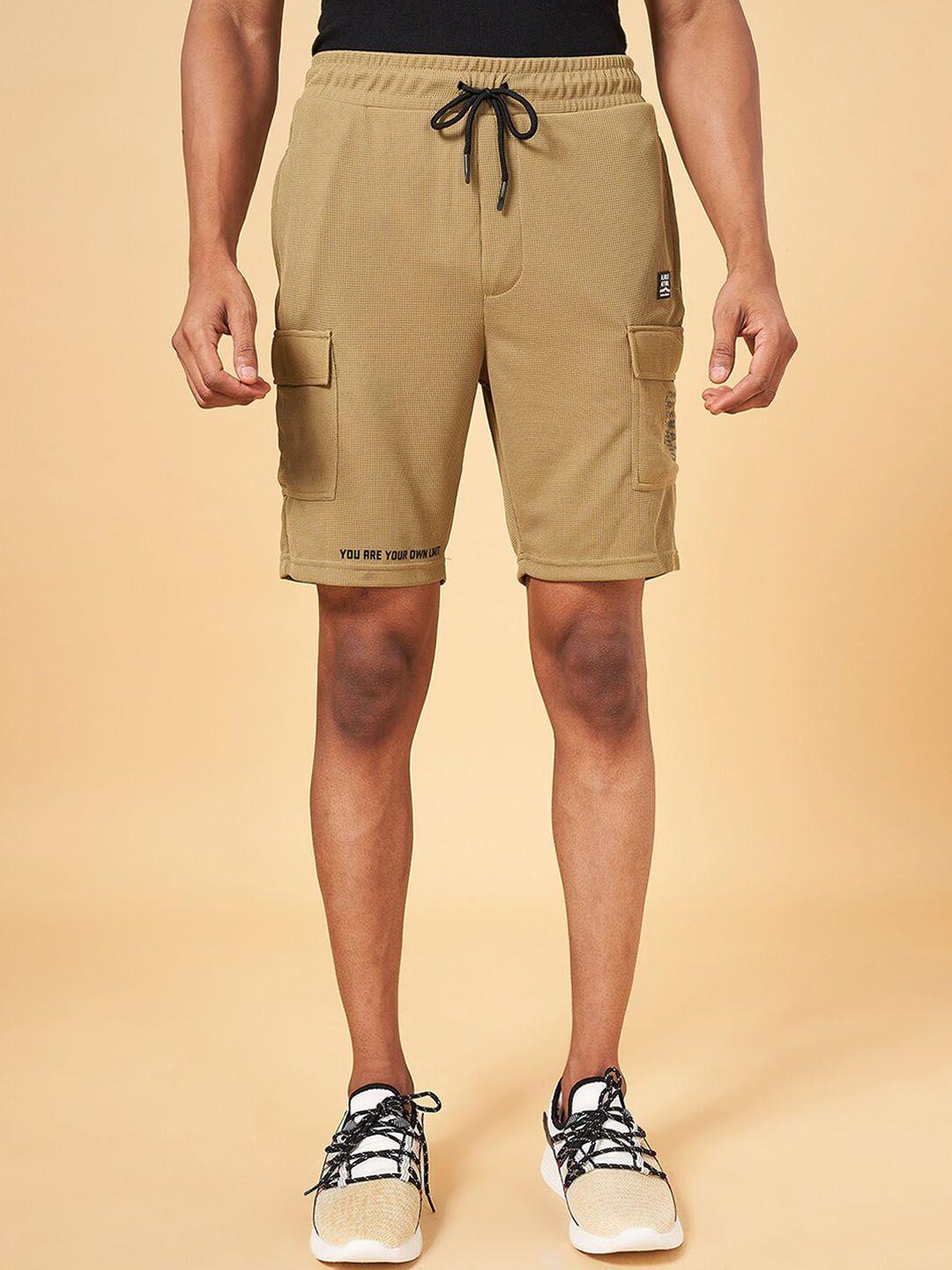 ajile by pantaloons men slim fit cargo sports shorts