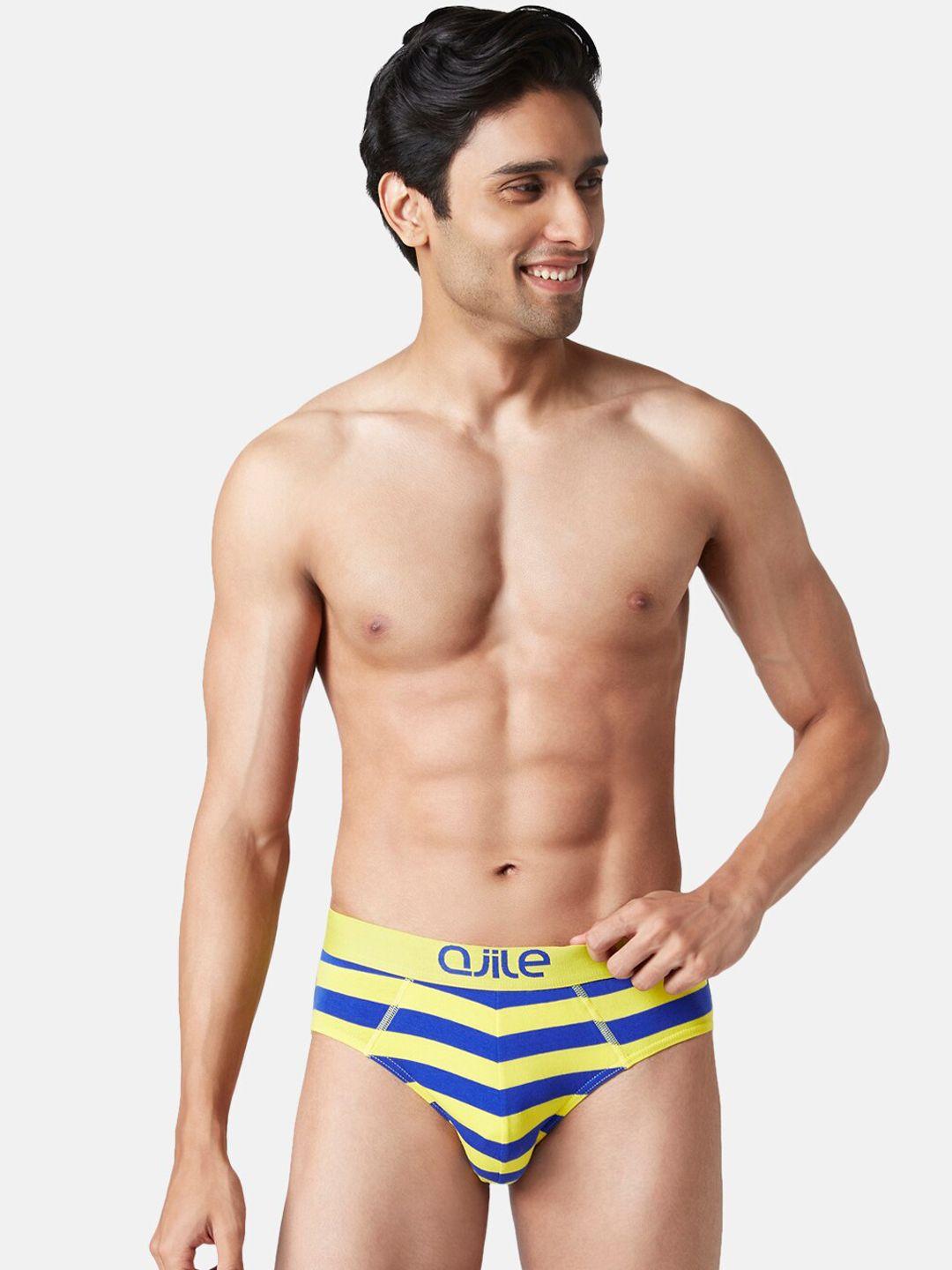 ajile by pantaloons men striped basic briefs