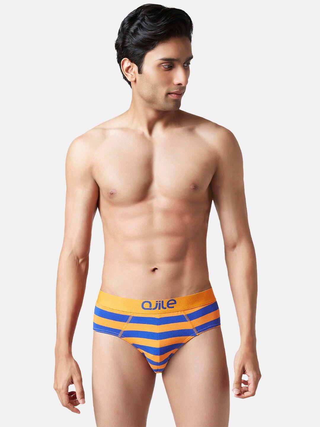 ajile by pantaloons men striped basic briefs