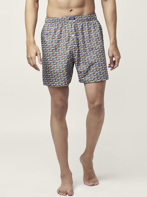 ajile by pantaloons multi cotton regular fit printed boxers