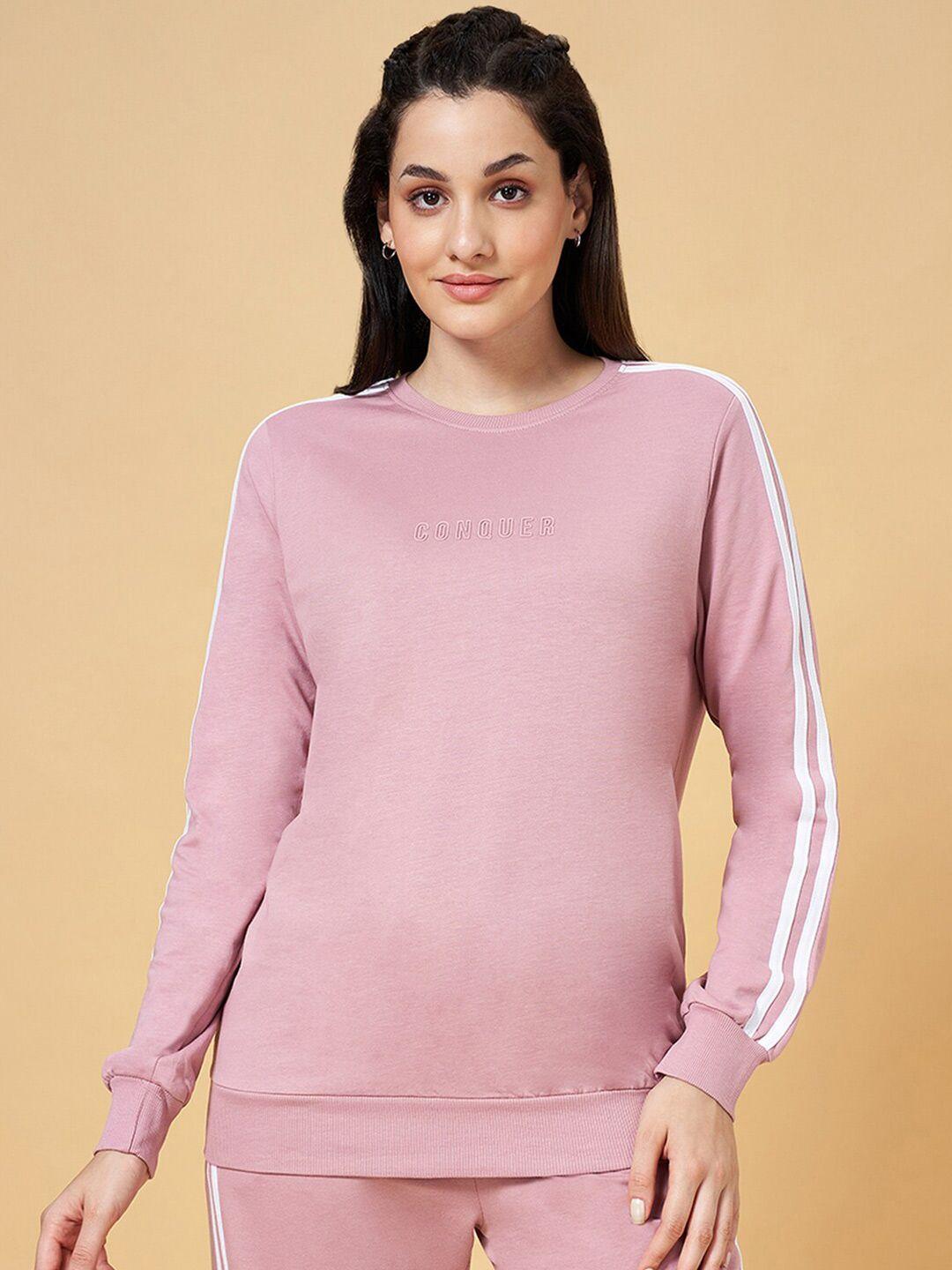 ajile by pantaloons striped cotton pullover