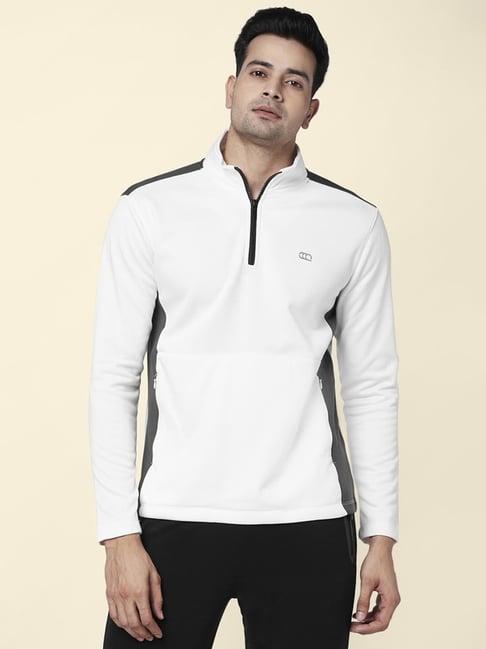 ajile by pantaloons white regular fit sweatshirt