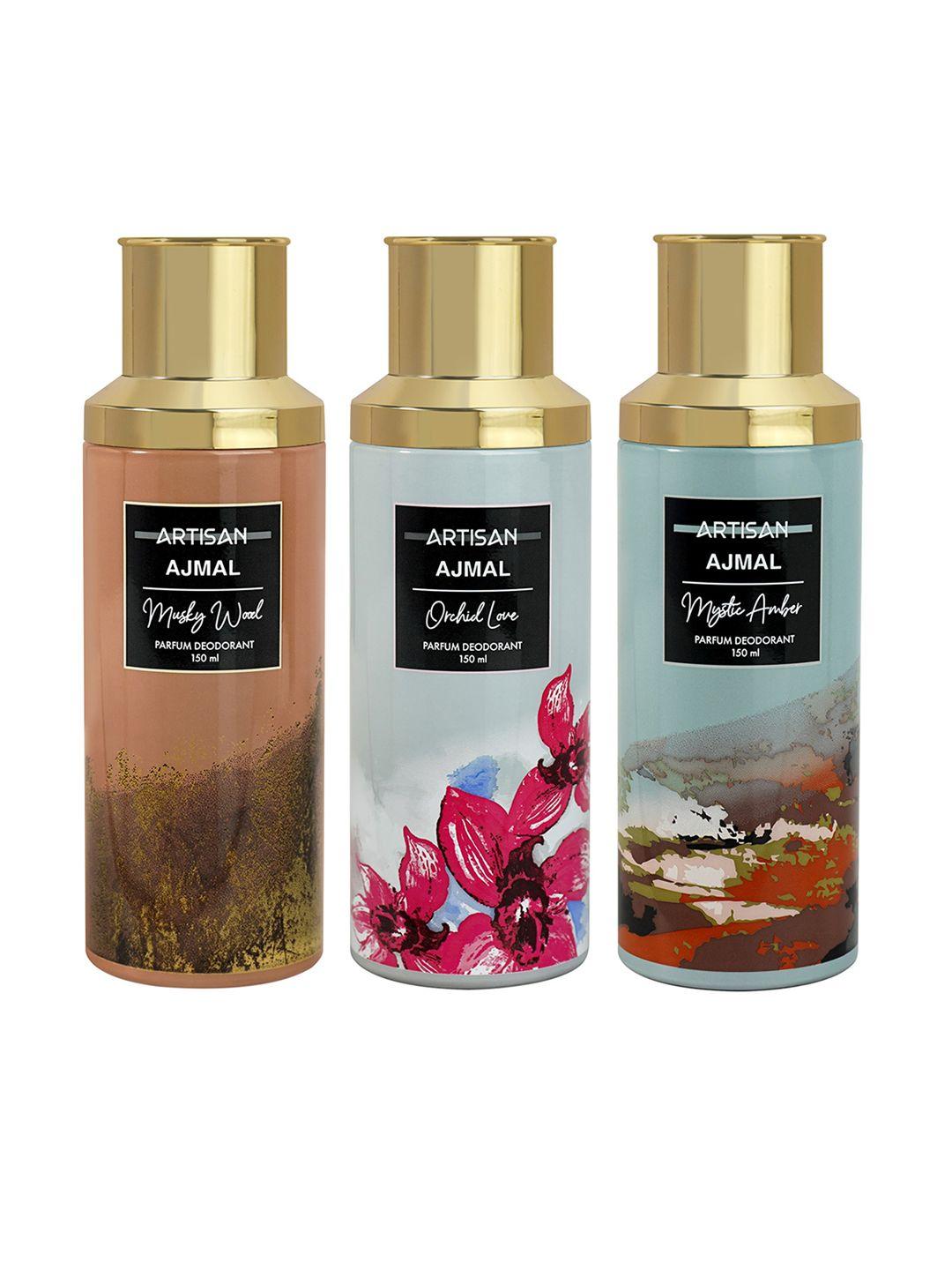 ajmal pack of 3 fragrance gift set-150ml each