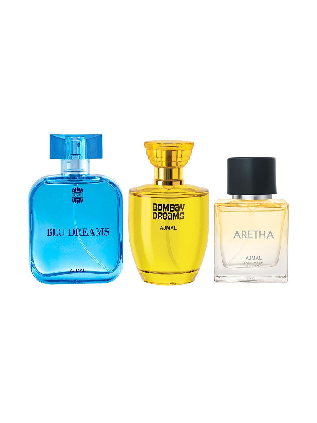 ajmal set of 3 perfumes