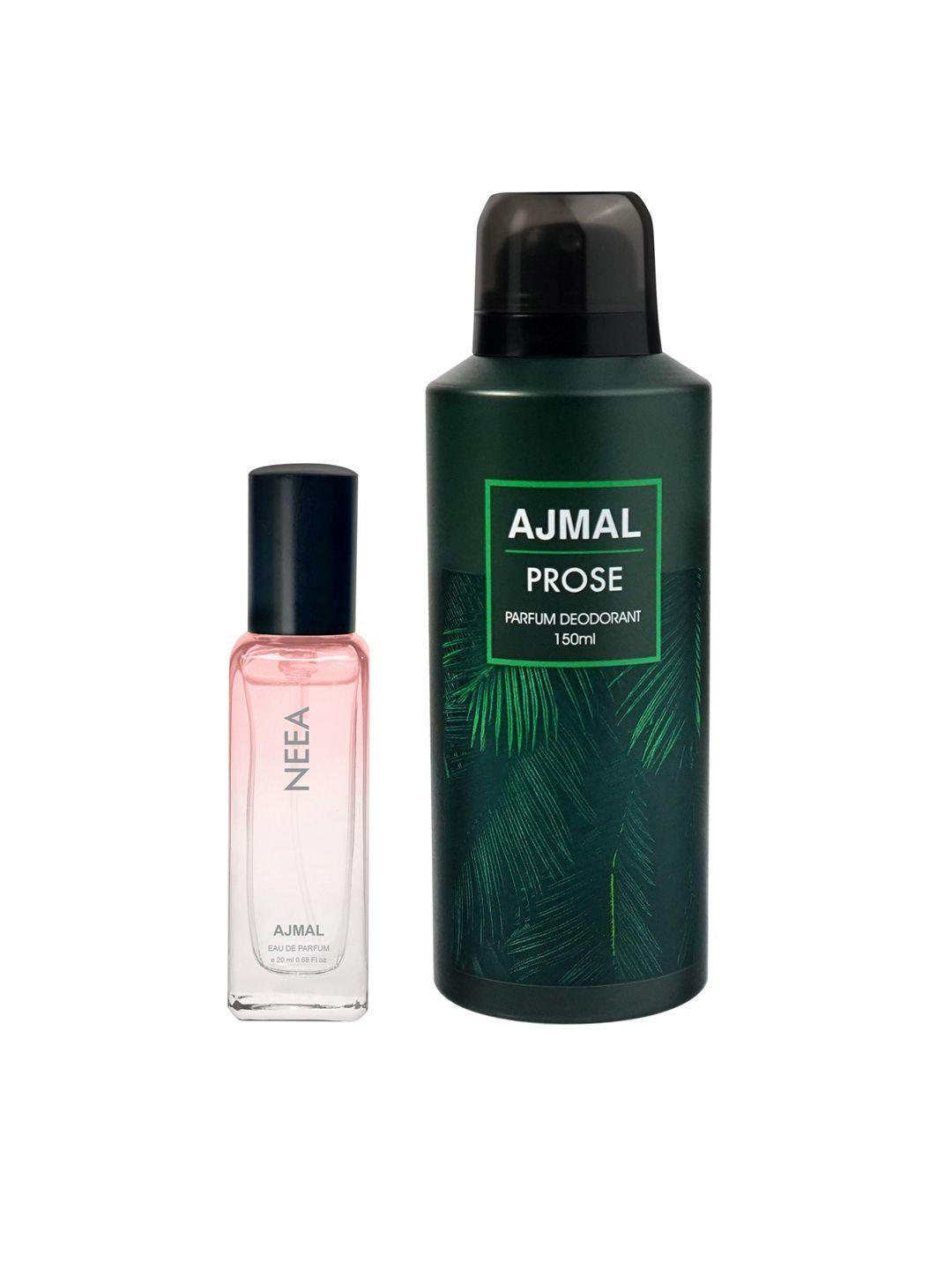 ajmal set of neea eau de parfum 20ml & prose deodorant 150ml