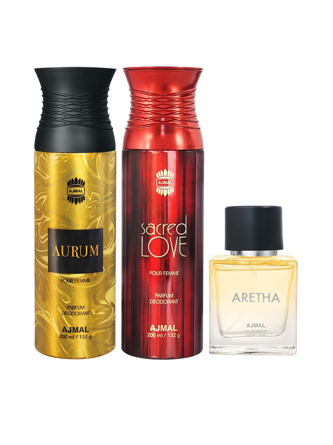 ajmal set of 3 perfumes