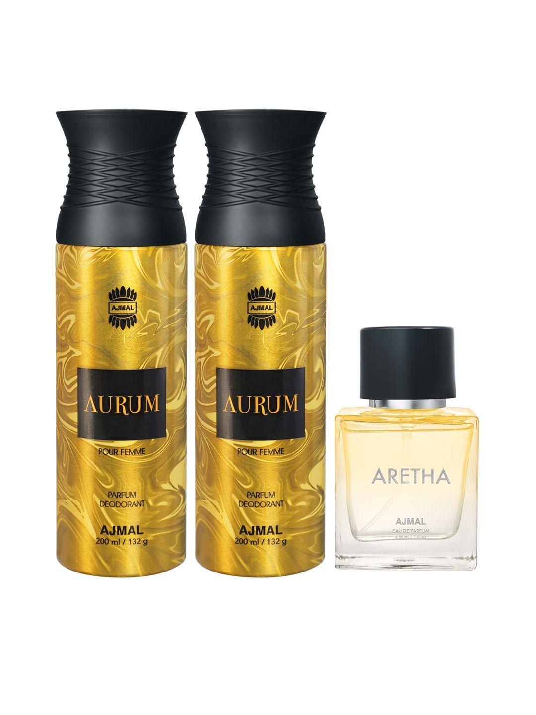 ajmal set of 3 perfumes