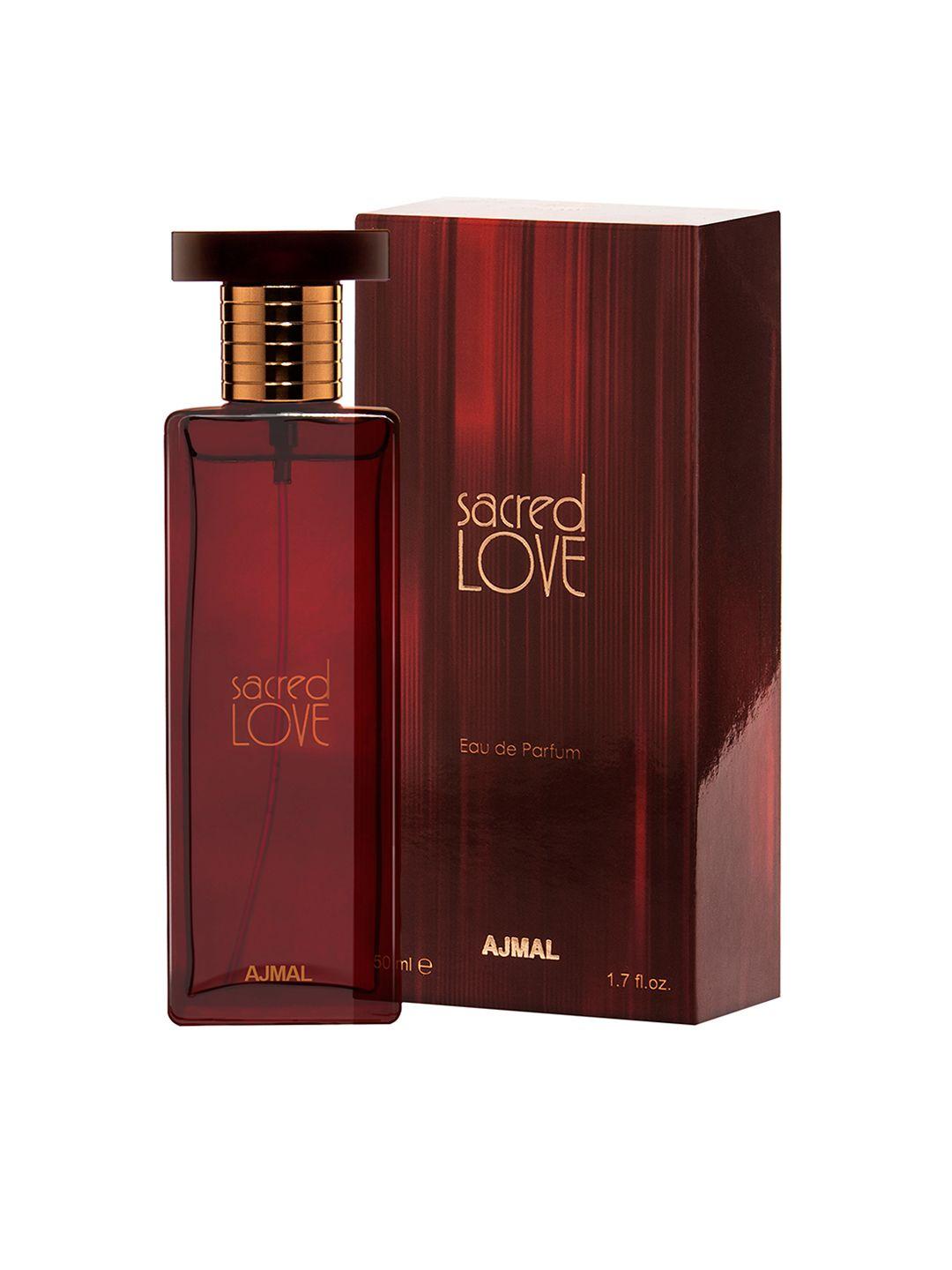 ajmal women sacred love edp floral perfume - made in dubai 50ml