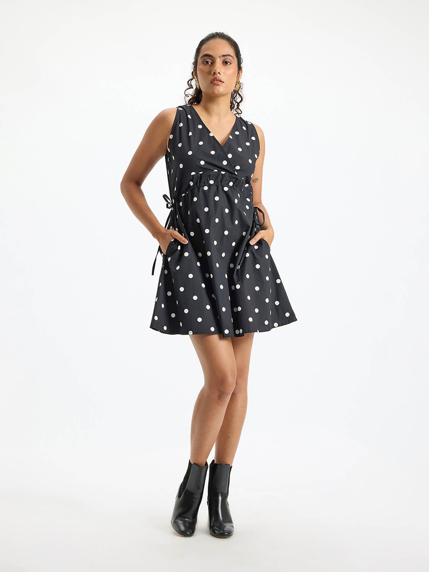 akira soft cotton dress with pockets