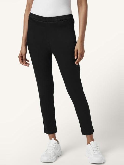 akkriti by pantaloons black regular fit pants