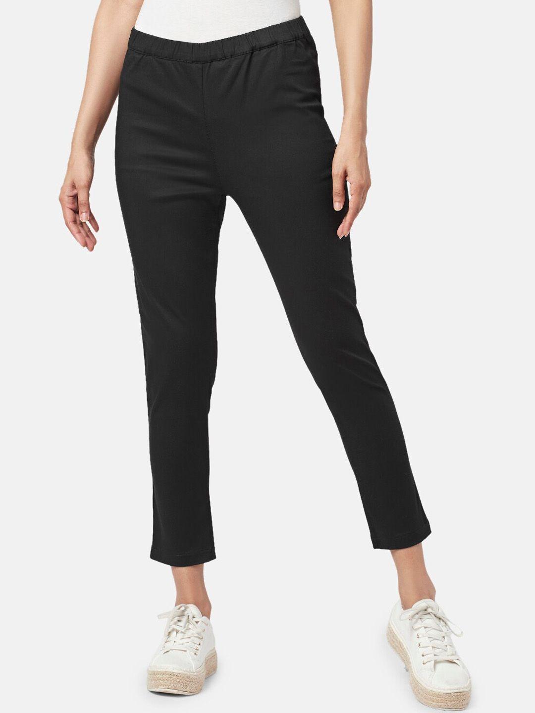 akkriti by pantaloons women regular trousers