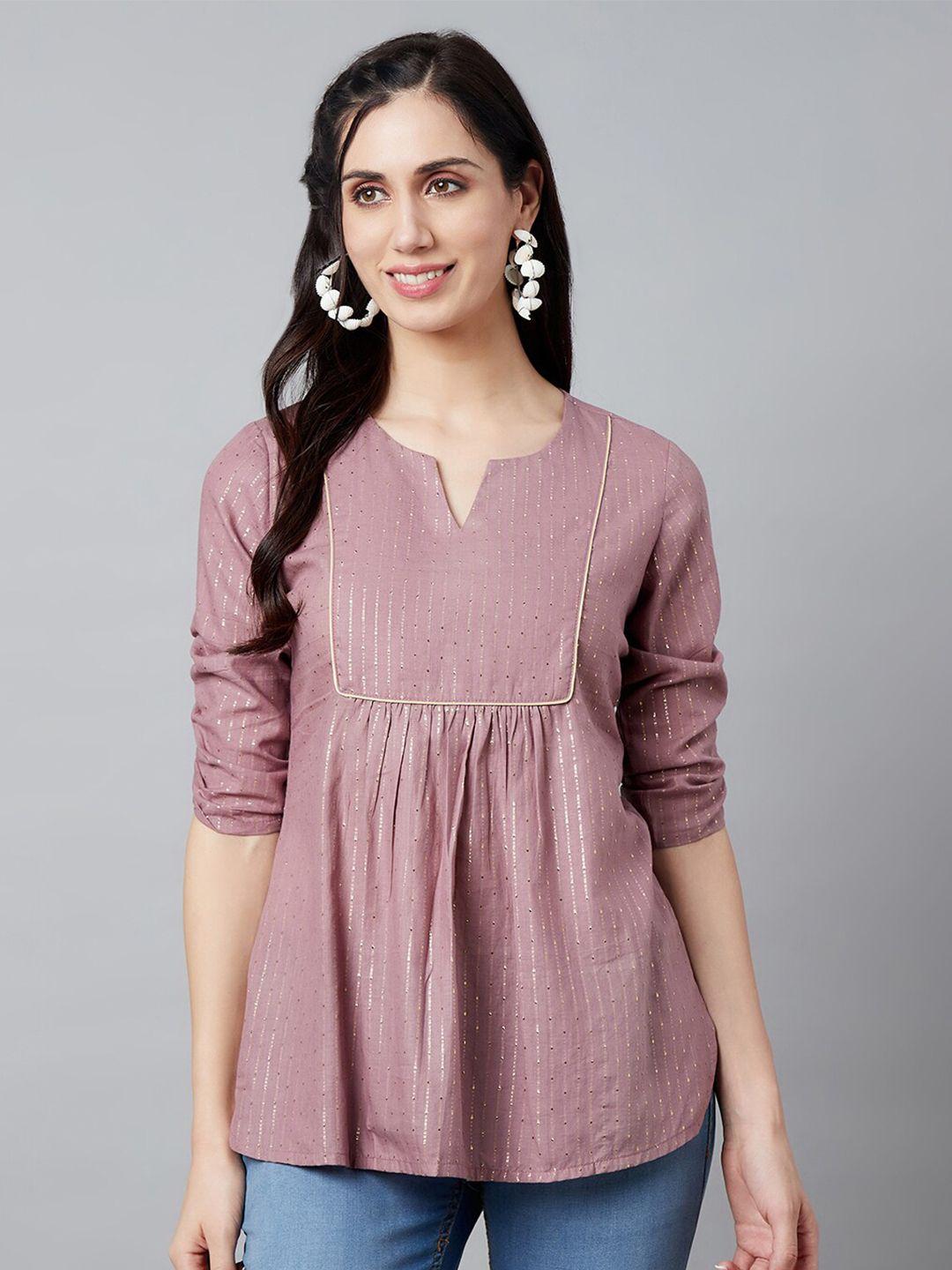 aks ethnic embroidered cotton tunic