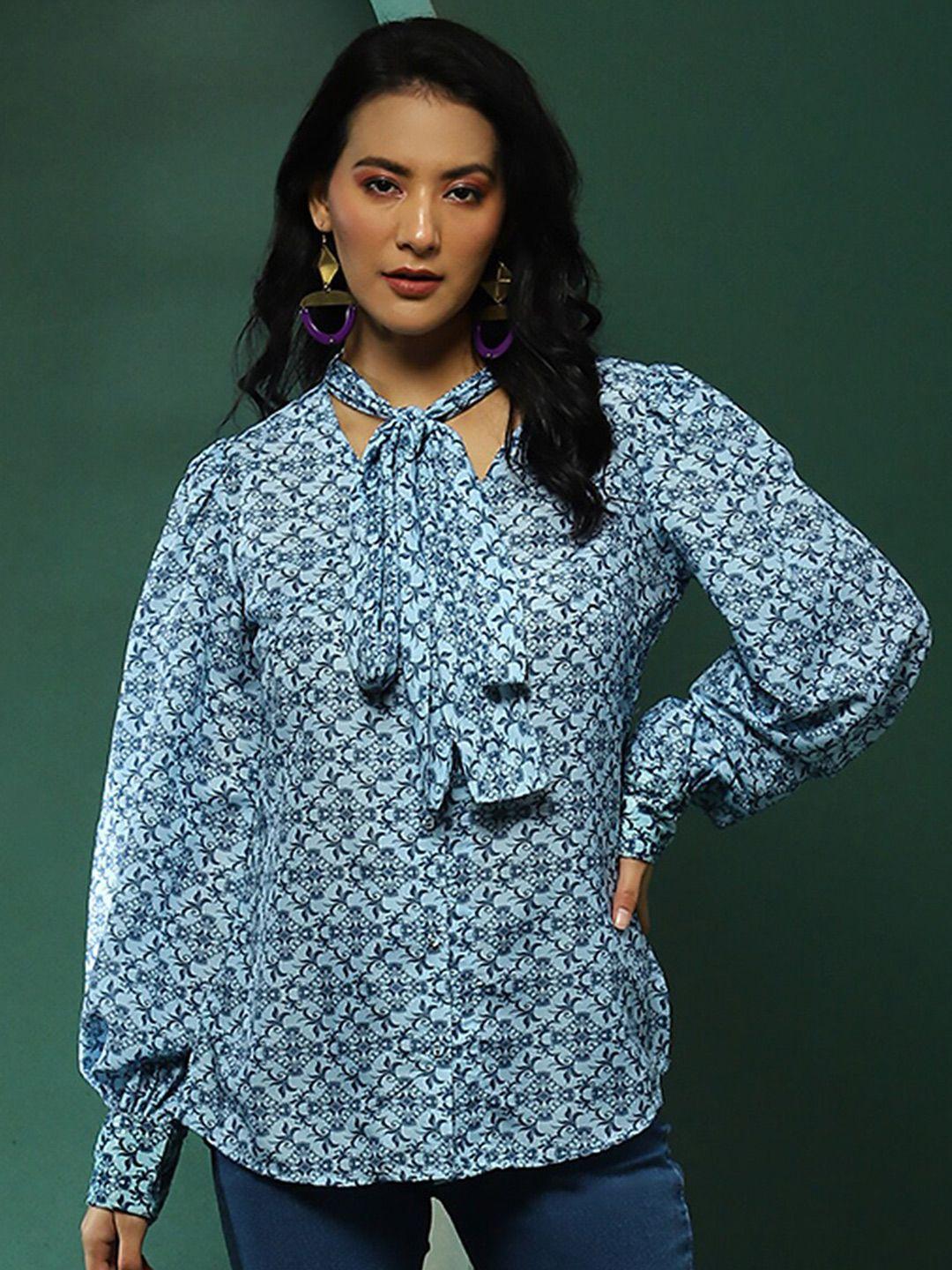 aks couture ethnic motifs printed casual shirt