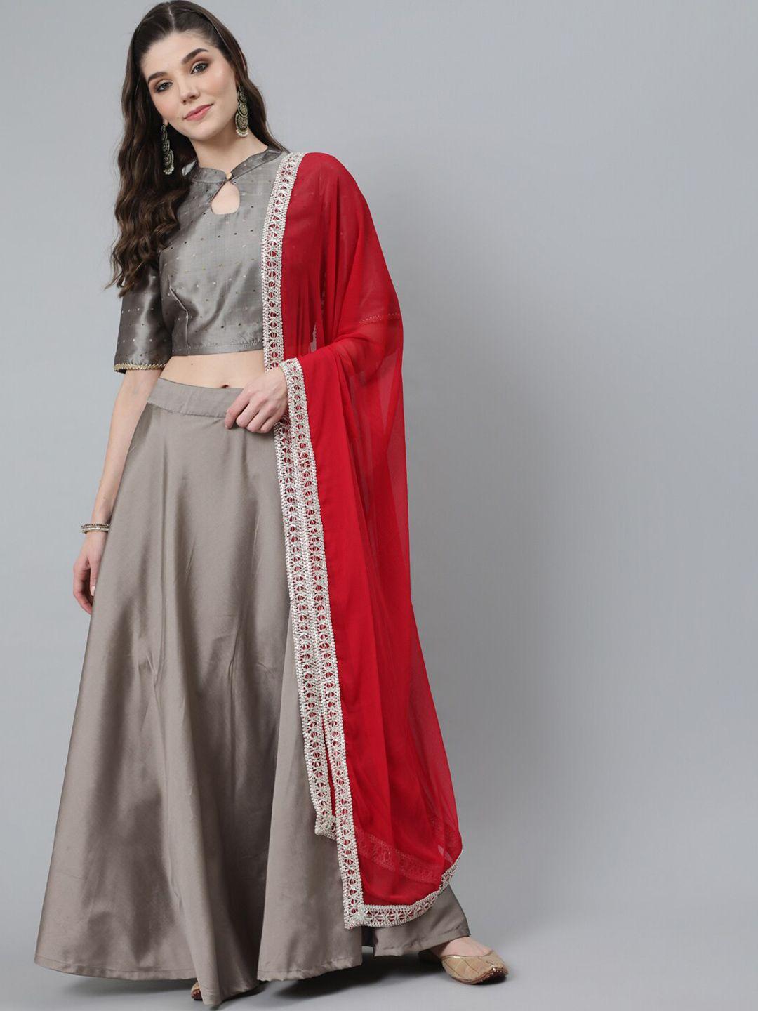 aks ready to wear lehenga & blouse with dupatta