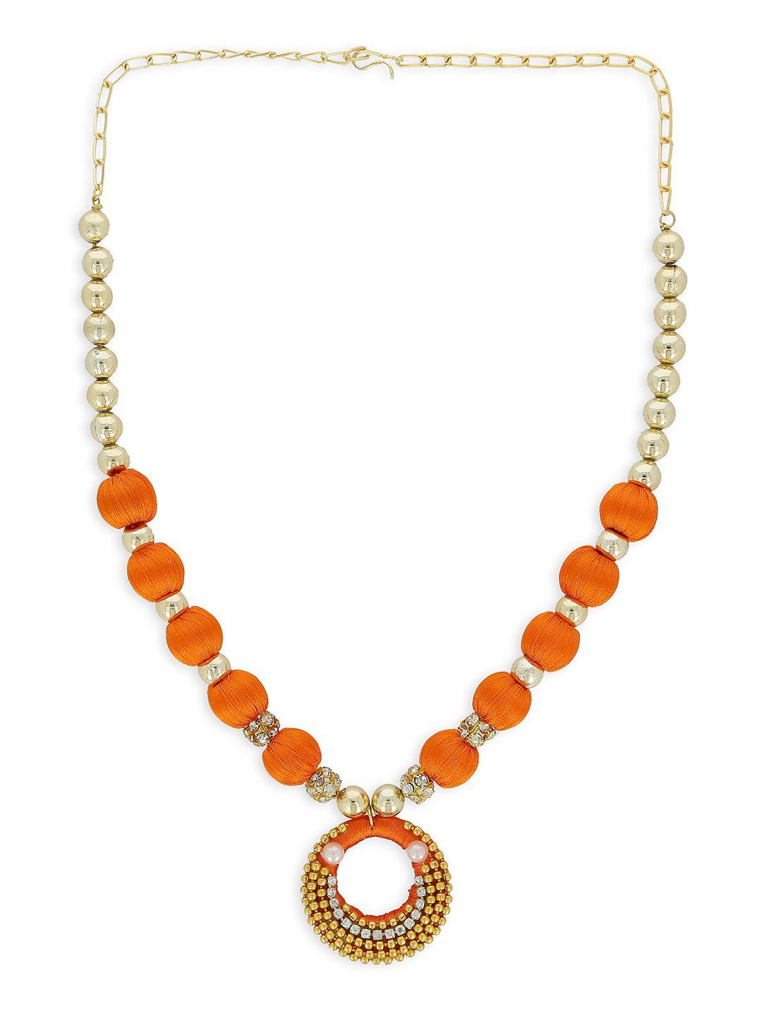 akshara girls gold-plated necklace