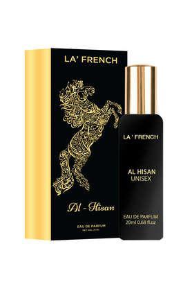 al hisan eau de parfum for men & women - fresh aromatic edp, 20 ml