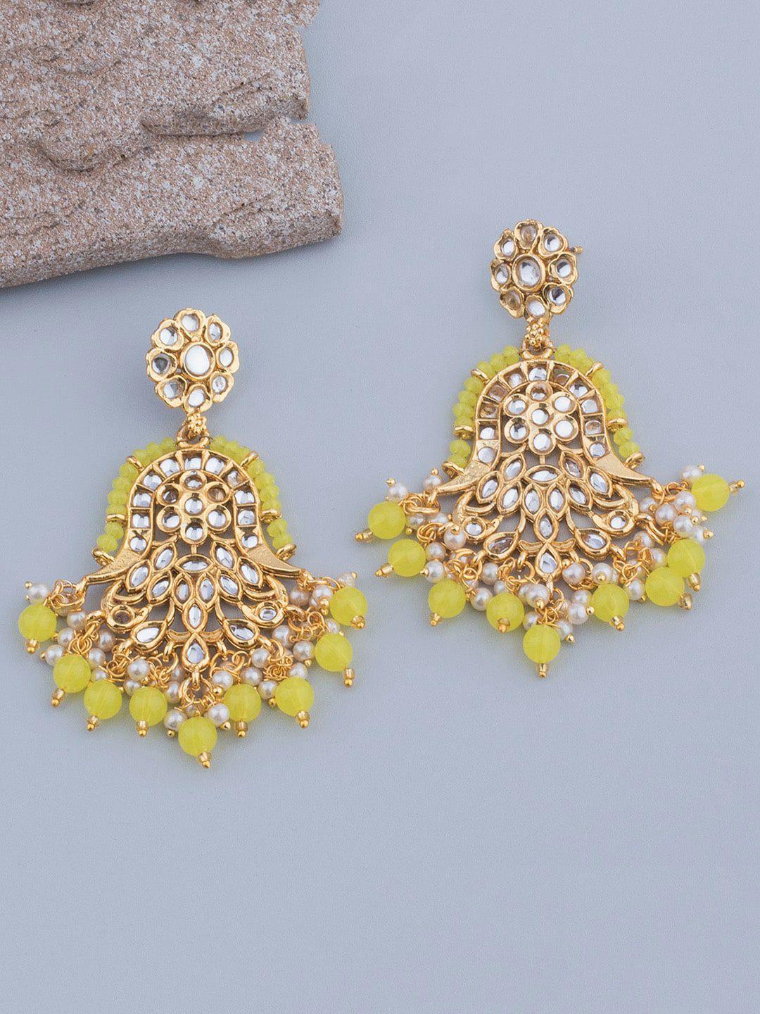 alamod gold-plated classic drop earrings