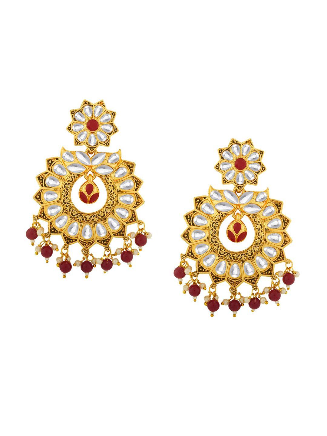 alamod gold-plated classic drop earrings