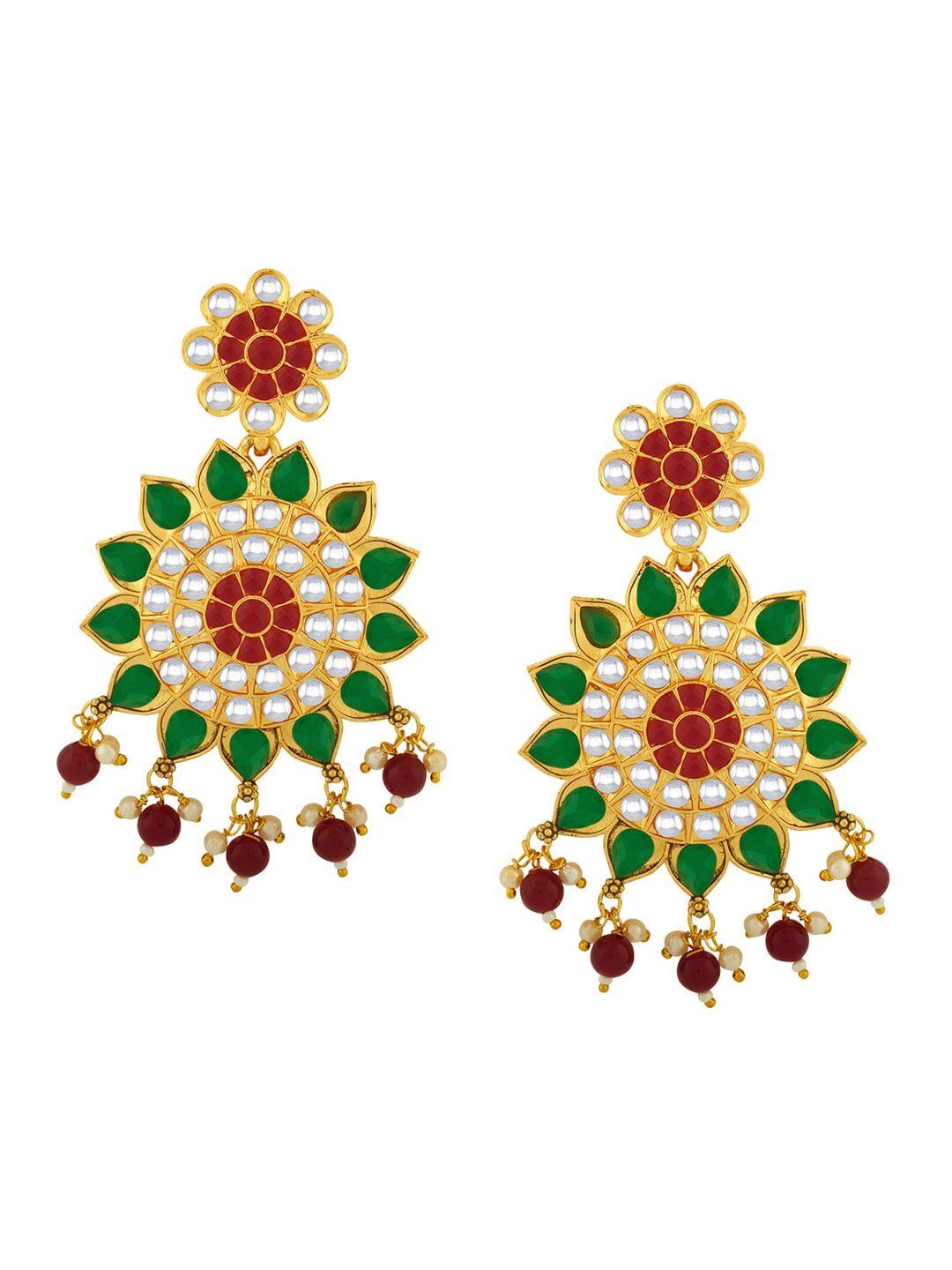 alamod gold-plated classic drop earrings