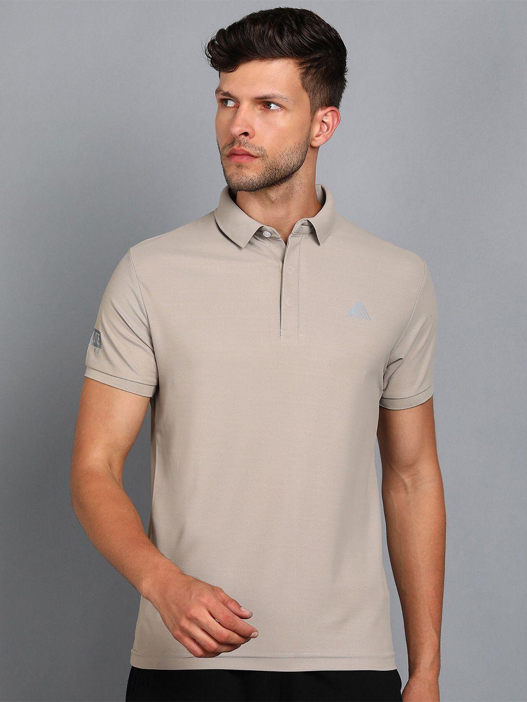 alan jones polo collar dry tech slim fit t-shirt