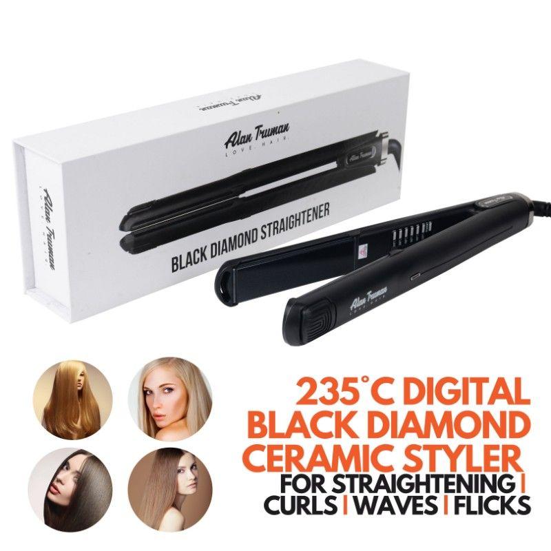 alan truman black diamond hair straightener