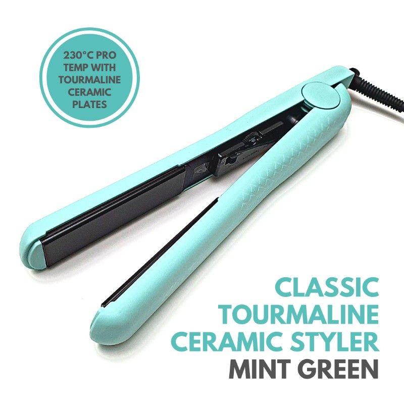 alan truman tourmaline ceramic classic styler - green