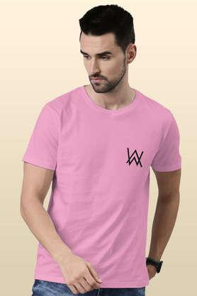 alan walker core walkers join round neck mens t-shirt - baby pink
