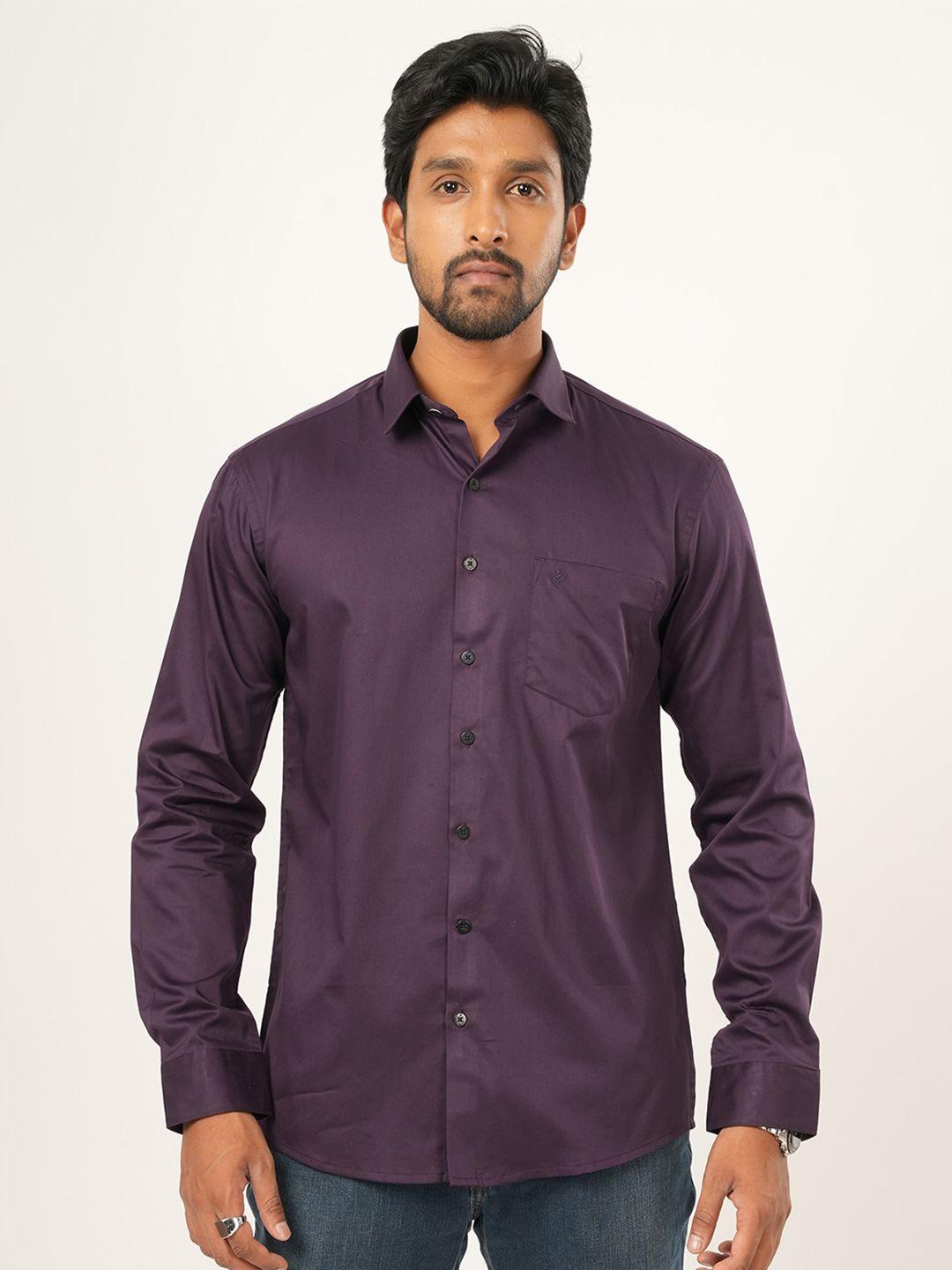 alaya standard slim fit cotton casual shirt