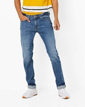 albert low-rise slim fit jeans