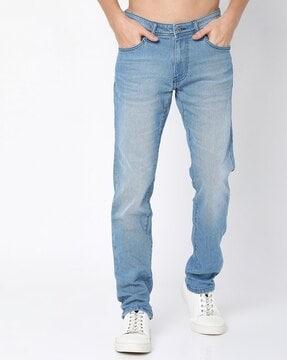 albert simple in straight fit jeans