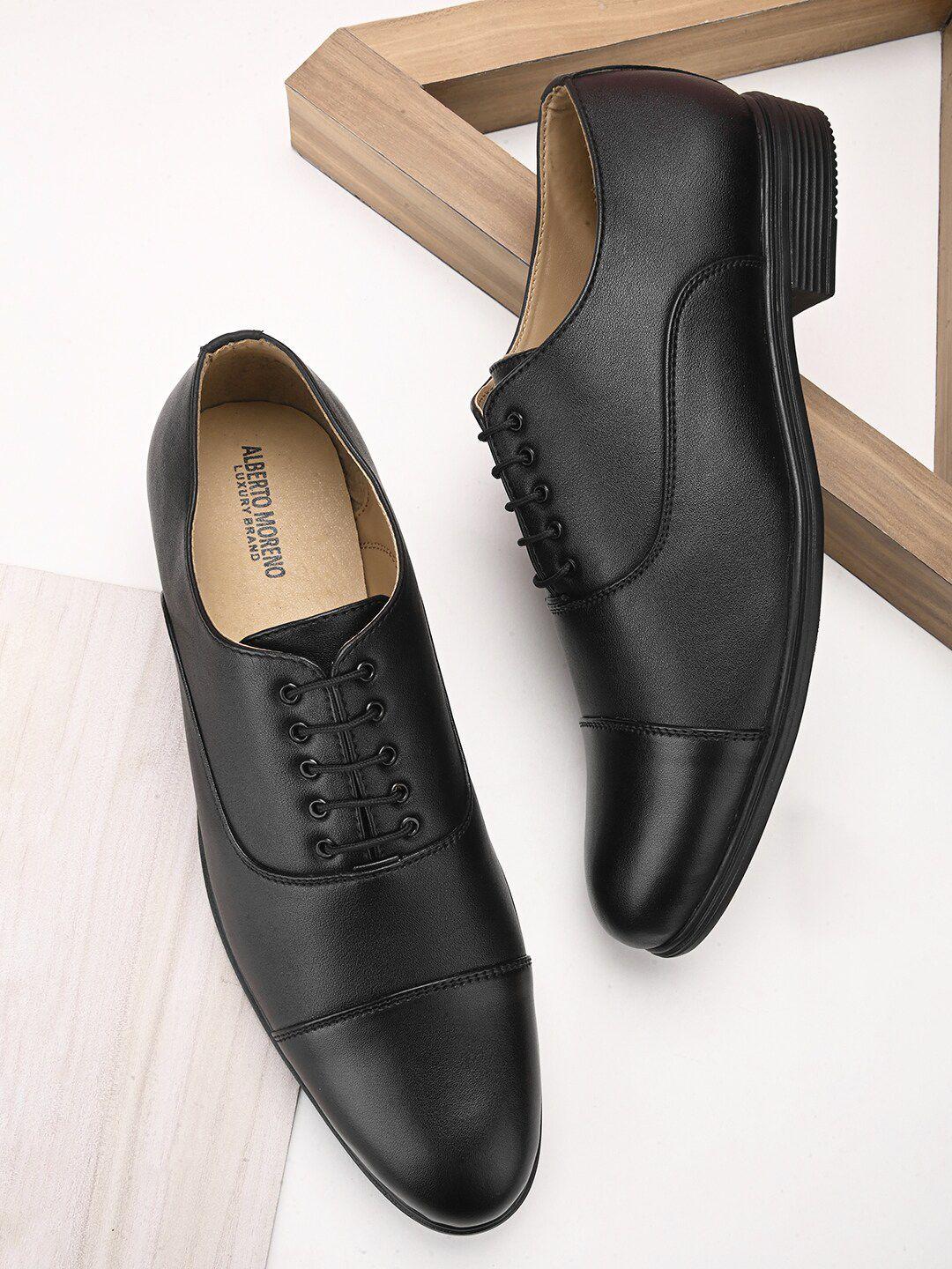 alberto moreno men textured formal oxfords