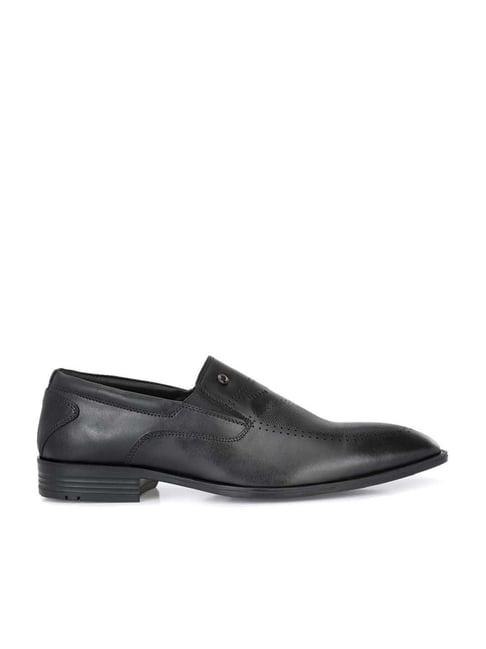 alberto torresi men's black formal loafers