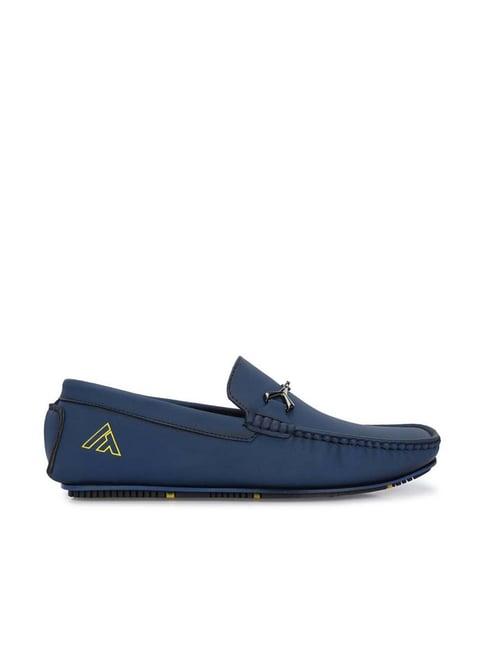 alberto torresi men's blue casual loafers