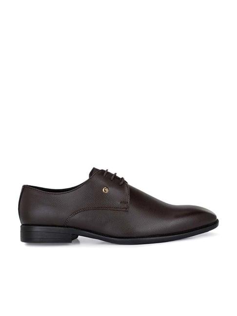 alberto torresi men's brown derby shoes