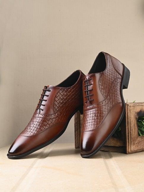 alberto torresi men's brown oxford shoes