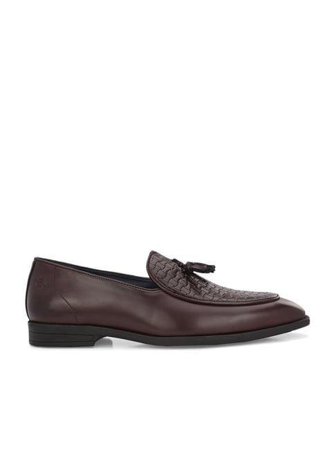 alberto torresi men's burgundy formal loafers