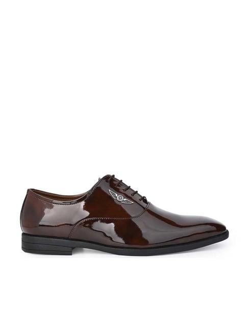alberto torresi men's dark brown oxford shoes