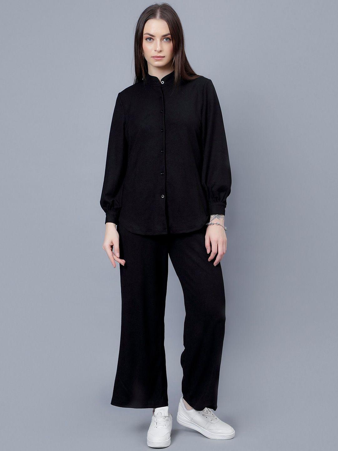 albion black shirt maxi dress