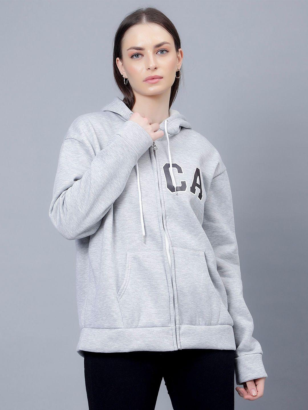 albion women grey hooded sweatshirt