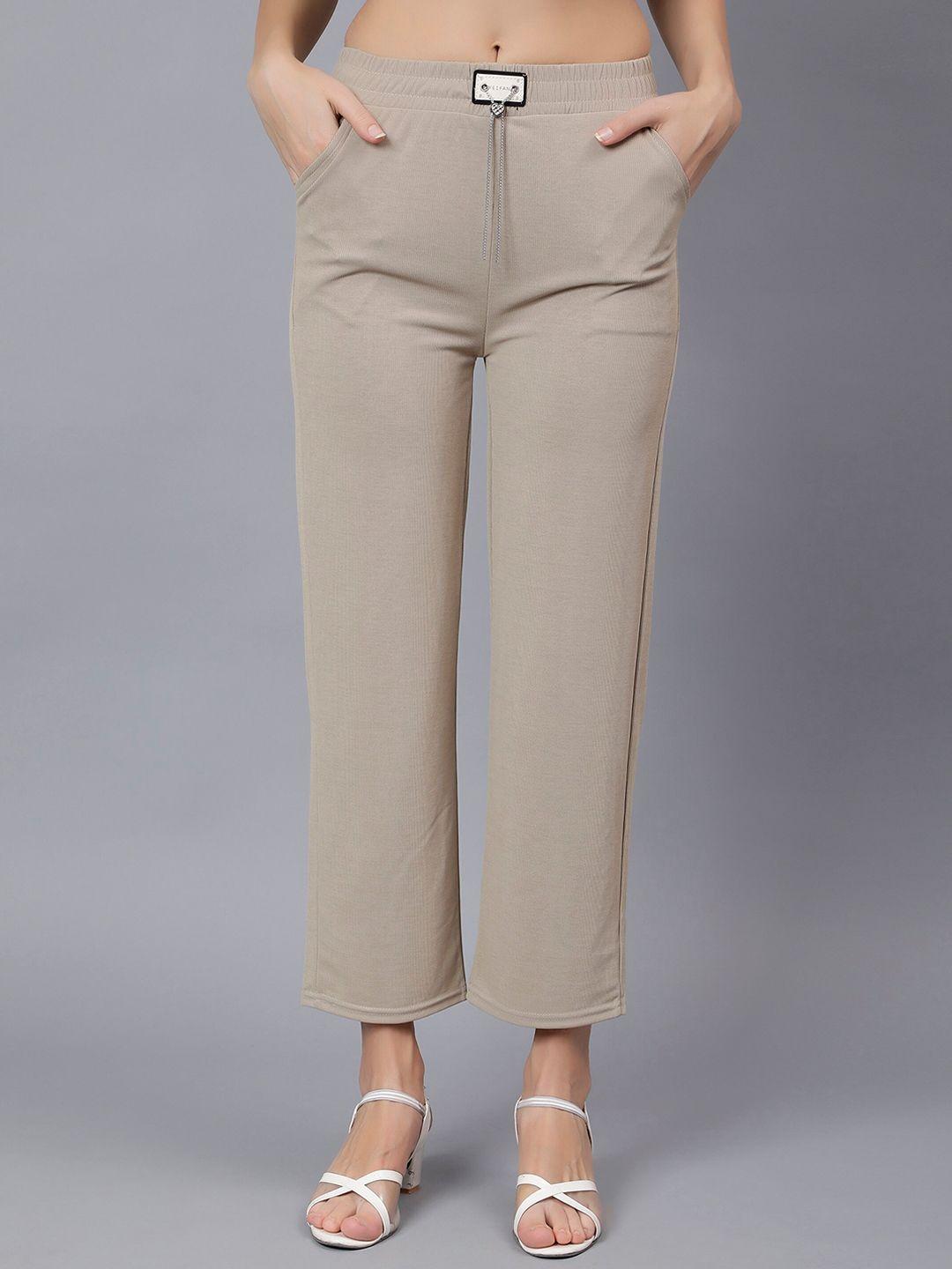 albion women mid-rise cropped regular trouser