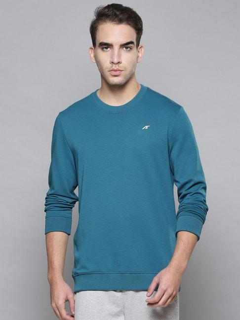 alcis blue regular fit sweatshirt