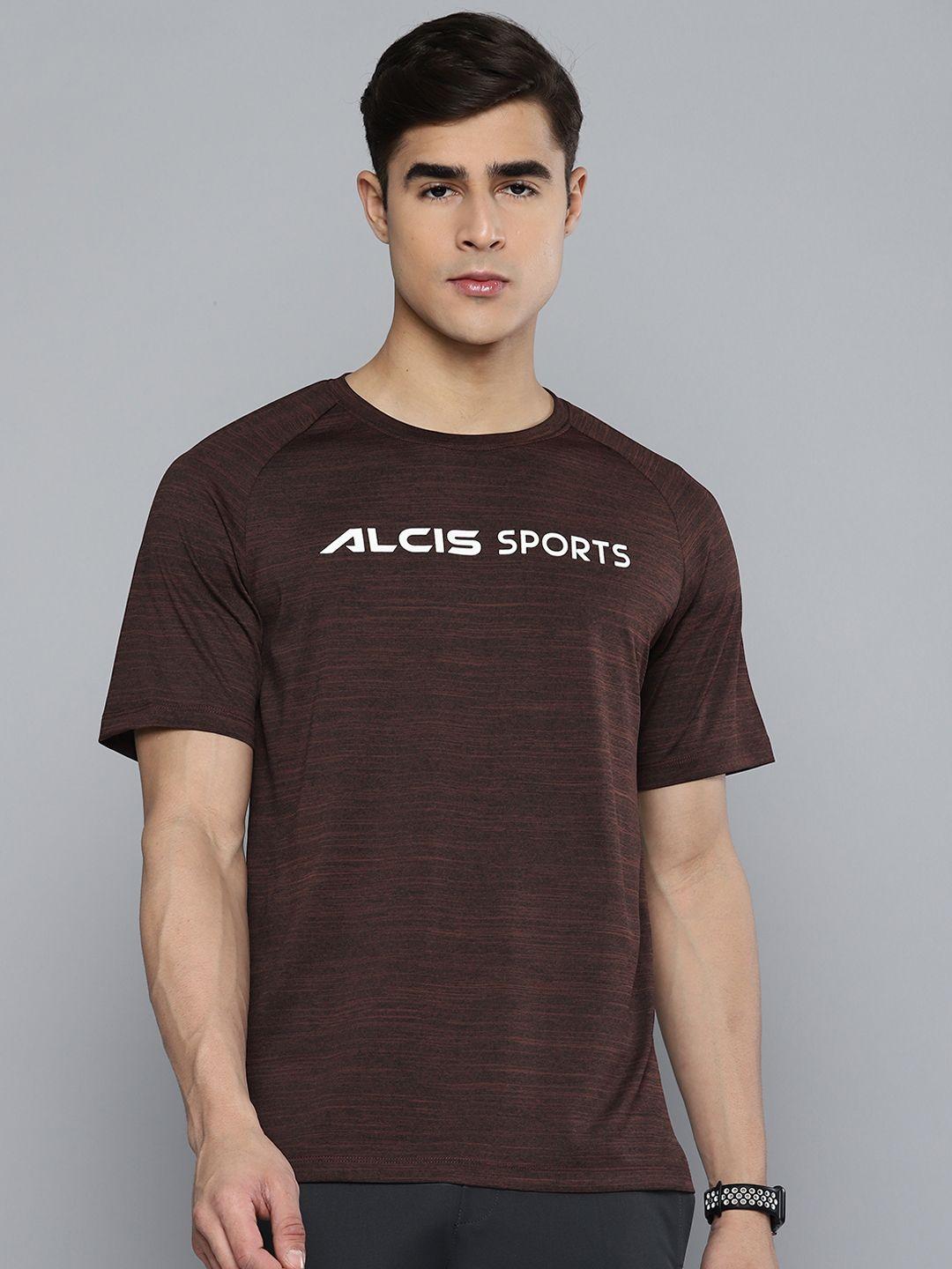 alcis brand logo printed t-shirt
